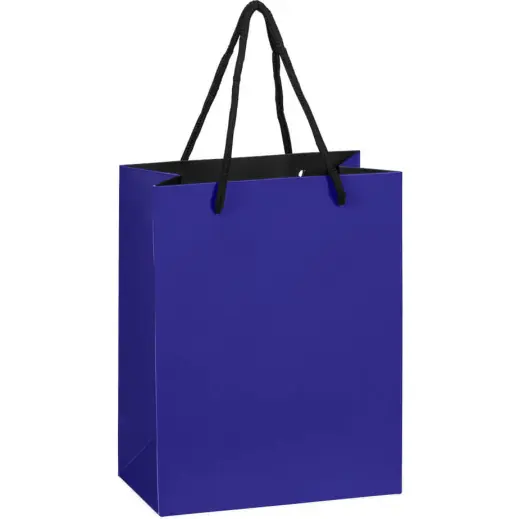 Omega Mini Paper Gift Bag Blue